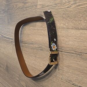Michael Kors Floral Belt sz Large F